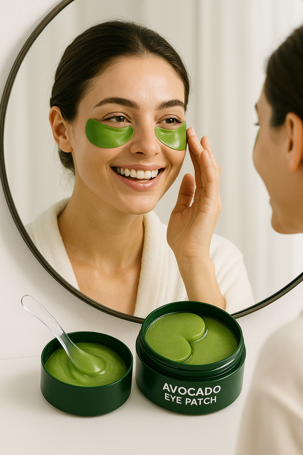 Parches para Ojeras Colageno/aguacate